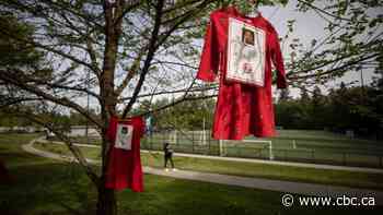 Red dresses hang across B.C. in a call for justice for missing and murdered Indigenous women