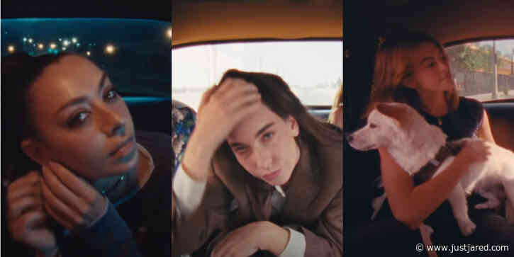 HAIM, Kaia Gerber, Charli XCX & More Star in Rostam's 'From the Back of a Cab' Music Video
