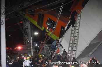 VIDEO: Mexico City metro overpass collapses onto road, leaving 23 dead - Barriere Star Journal