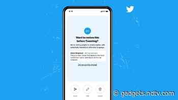 Twitter Will Now Prompt Users When They Reply With Offensive Language