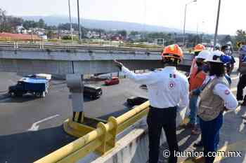 Inicia CEPCM revisión de puente en Buena Vista, al norte de Cuernavaca - Unión de Morelos