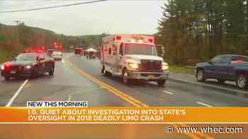 Report: NY Inspector General mum on investigation into state oversight in 2018 deadly limo crash