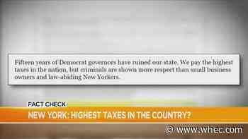 Fact Check: New York has the highest taxes
