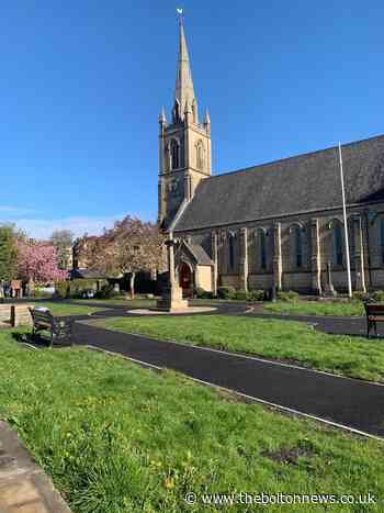 New pictures reveal the transformation of Ramsbottom's Memorial Garden as fences are taken down