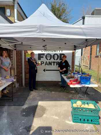 Mayor of Winchester visits Community Food Pantry - Hampshire Chronicle