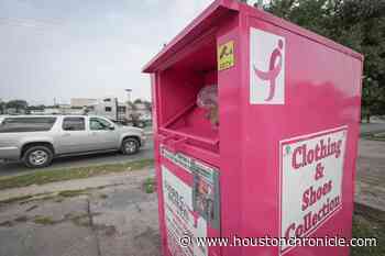 Houston seeks to clean up donation box dumping by requiring a permit and $191 annual fee - Houston Chronicle