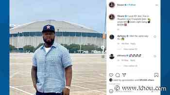 Rapper 50 Cent says he's moved to Houston - KHOU.com