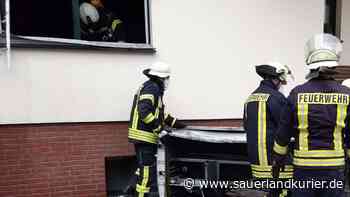 Brand in Marsberg: Massage-Bett geht in Flammen auf - Feuerwehr im Einsatz - sauerlandkurier.de