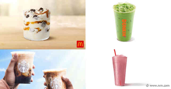 Beverage Tracker: The latest drinks from Dunkin’, Sonic Drive-In and Starbucks