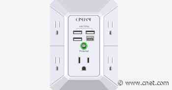 Turn an ordinary AC outlet into a protected multi-port charging station for $14.44     - CNET