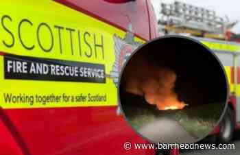 Pony dies after blaze erupts at Barrhead farm - Barrhead News