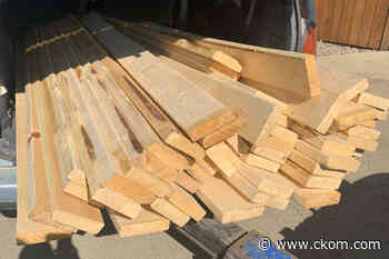 Saskatoon police intercept minivan full of stolen lumber - CKOM News Talk Sports