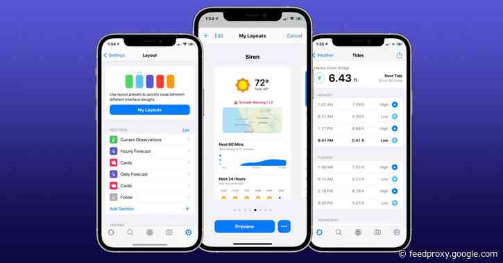 Carrot Weather update brings live customization previews w/ quick switching, five font options, more