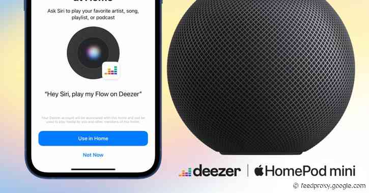 Deezer announces native music streaming integration with HomePod, including HiFi lossless playback