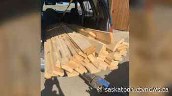 'He said he was building a deck': Saskatoon police nail suspect in lumber robbery