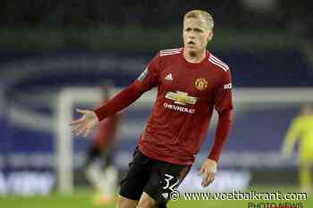 Donny Van de Beek nog eens in de basis bij Manchester United