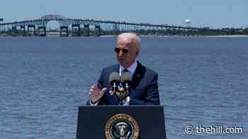 Biden pitches infrastructure plan in red state Louisiana