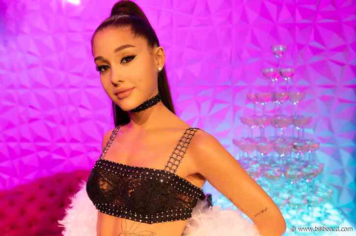 Ariana Grande’s Latest Position? As a Madame Tussauds Hollywood Wax Figure