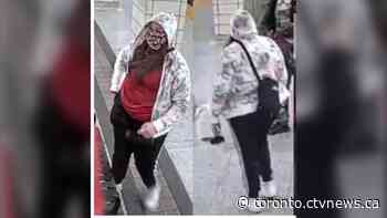 Police seek public’s help in identifying woman sought in connection with stabbing at Bloor-Yonge subway station
