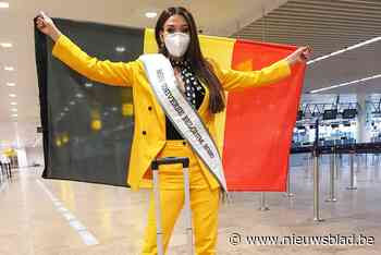 Dhenia Covens afgereisd naar verkiezing Miss Universe in Florida