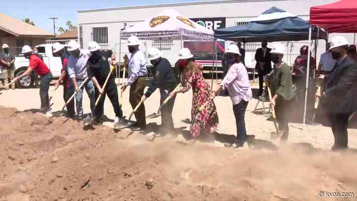 Groundbreaking ceremony held for Tucson Fire Station 9 Thursday