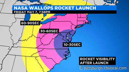NASA Rocket Launch Should Be Visible Along East Coast Saturday Night