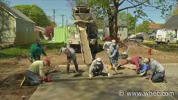 Green Visions and Flower City Habitat for Humanity start outdoor classroom project