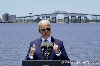In Louisiana, Biden makes infrastructure pitch local