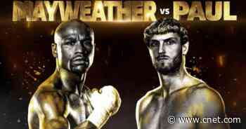 Jake Paul grabs Floyd Mayweather Jr.'s hat, and the memes break loose     - CNET