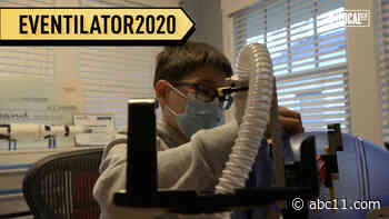 7th grader creates Lego ventilator to help with shortages