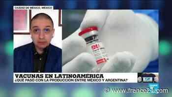 Xavier Tello: "Vacunas producidas entre México y Argentina tienen un retraso de más de 7 semanas" - France 24 - FRANCE 24
