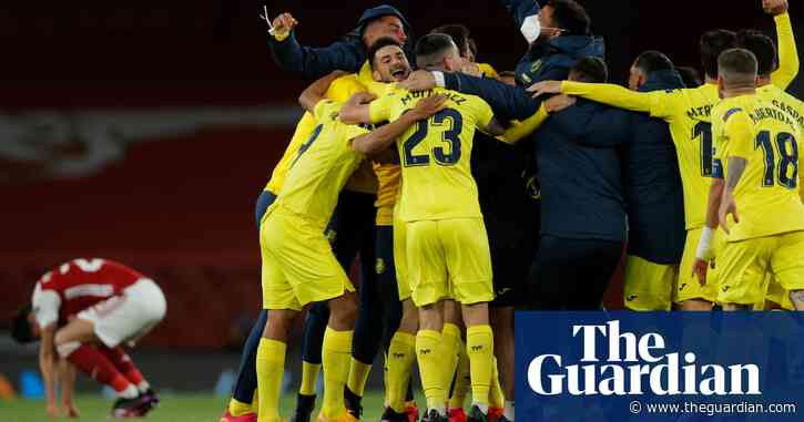 Arsenal’s Aubameyang hits post twice as Villarreal reach Europa League final
