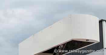 Very Light Rail rapid charger installed at Dudley test track - Railway Gazette International