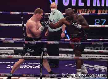 Dillian Whyte calls out Deontay Wilder and Andy Ruiz Jr
