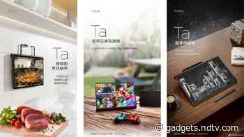 Lenovo Yoga Pad Pro With HDMI Input, Unique Stand Design Teased