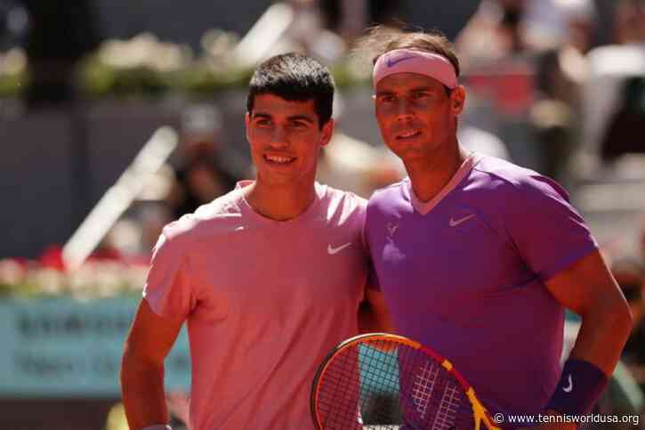 'Rafael Nadal and I didn't talk before the match,' says Carlos Alcaraz