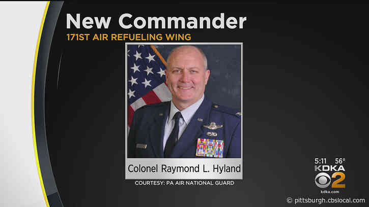 Colonel Raymond L. Hyland Takes Over Command Of 171st Air Refueling Wing