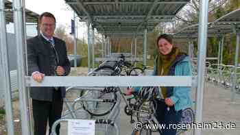 Bike+Ride-Anlage am Bahnhaltepunkt Kurpark Bad Aibling fertiggestellt