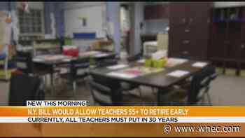 Proposed NY bill would allow some teachers to retire early