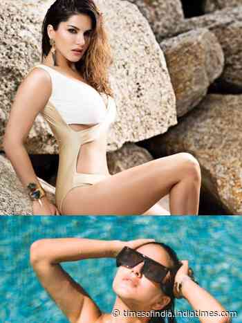 Pics: Sunny Leone is a complete water baby
