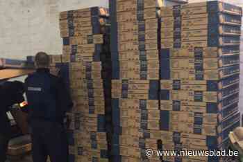 Minstens 100 miljoen namaaksigaretten verdeeld vanuit loodsen op bedrijvenpark
