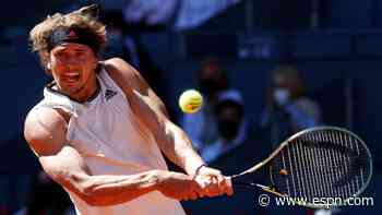 Zverev trips Nadal in straight sets on Madrid clay