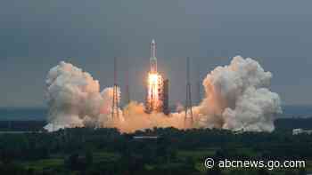 China discounts possibility of harm from falling rocket