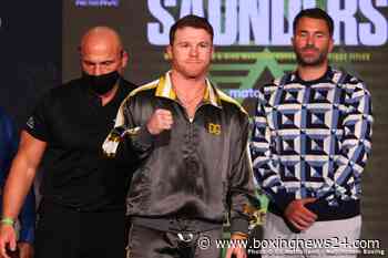 Canelo reacts to Fury saying Saunders will school him on Saturday