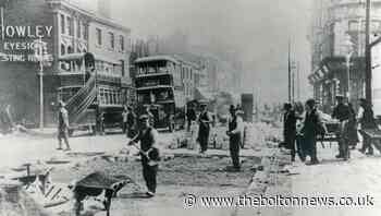 Bolton's Deansgate undergoing a few repairs a century ago - The Bolton News