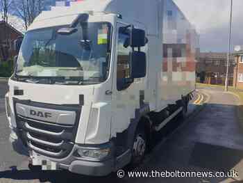 Truck driver stopped on Emblem Street, Bolton after reportedly using mobile device - The Bolton News