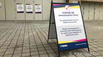 Toronto opens up another block of COVID-19 vaccination appointments for next week - CP24 Toronto's Breaking News