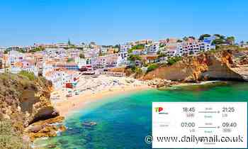 Price of flights to Portugal soars by up to 20% after holiday 'green list' is revealed