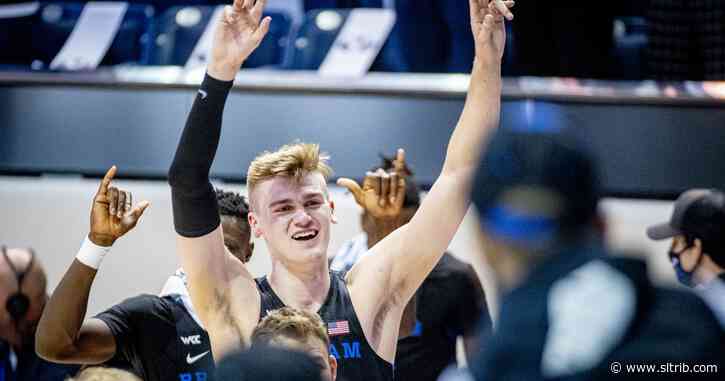 Will Matt Haarms stay at BYU for one more year? The 7-foot-3 center finally gives his answer.