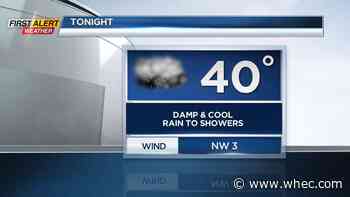 First Alert Weather: Wet tonight, better this weekend